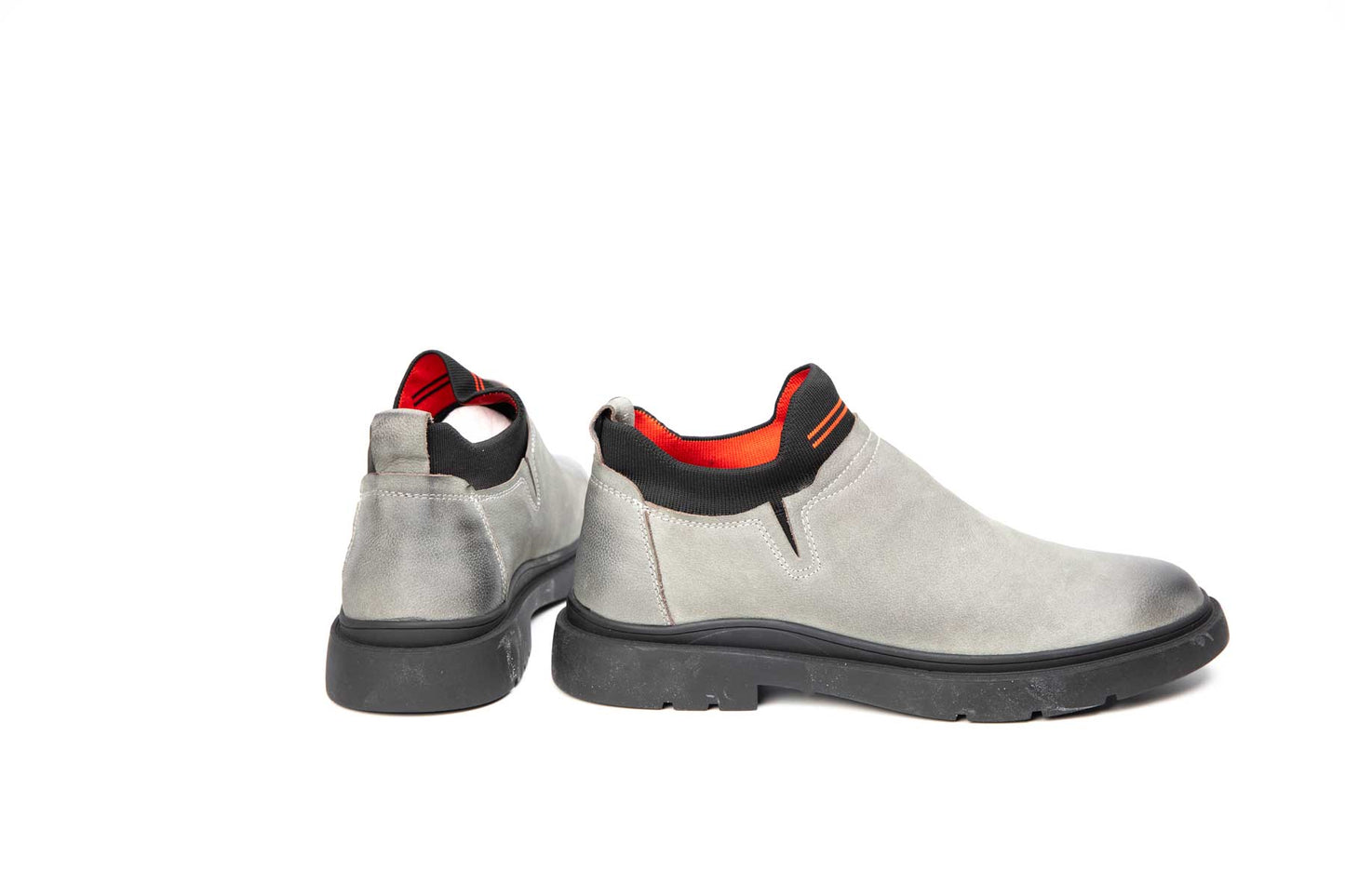 Ghete barbati casual piele naturala FRANCO GERARDO 1010-1 grey