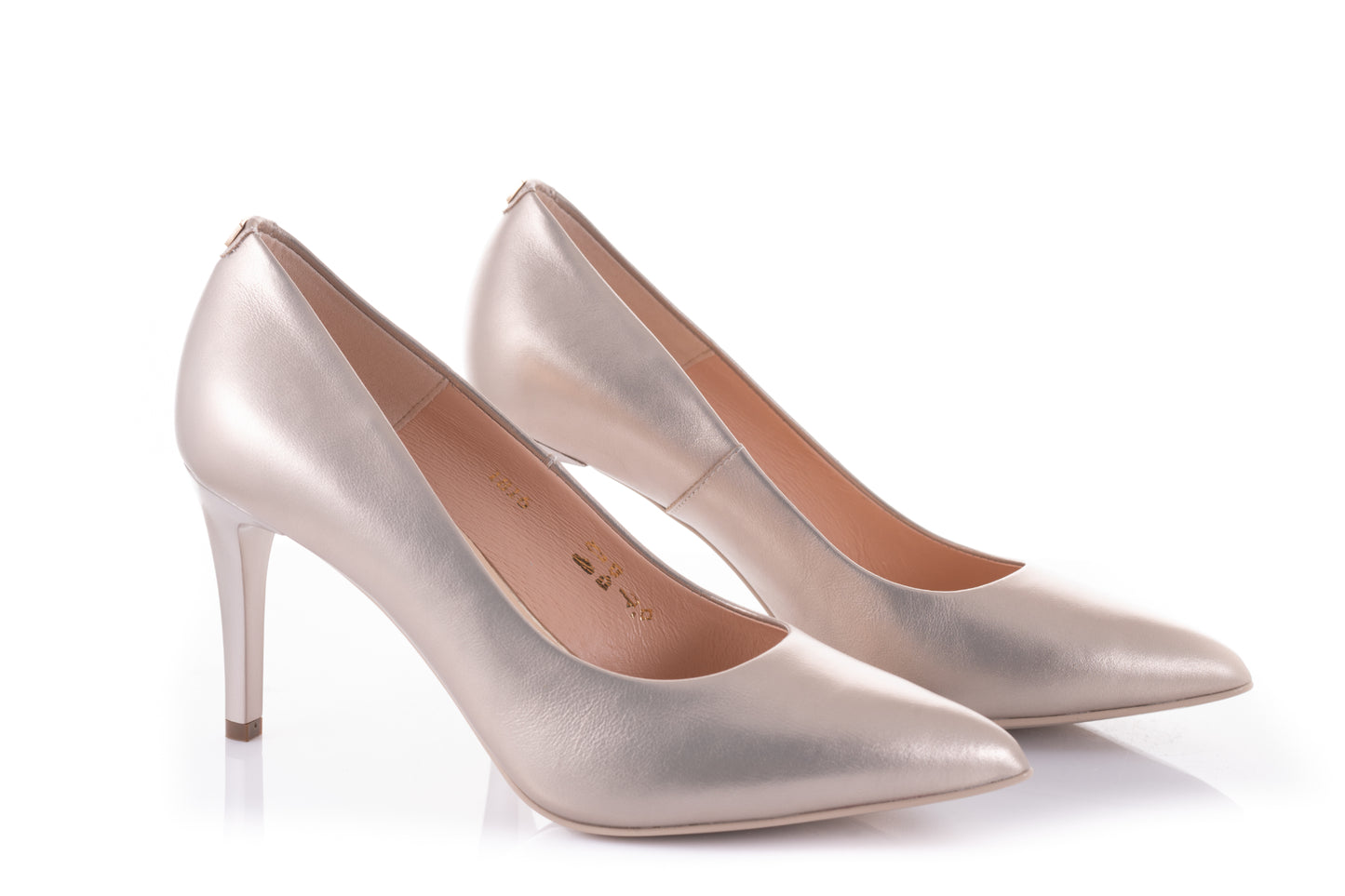 Pantofi dama eleganti piele naturala SALA 1816 auriu