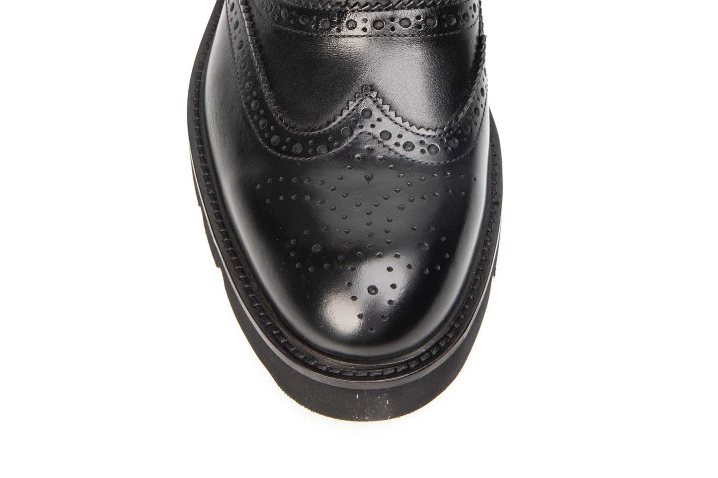 Men's casual shoes natural leather 9299 black box