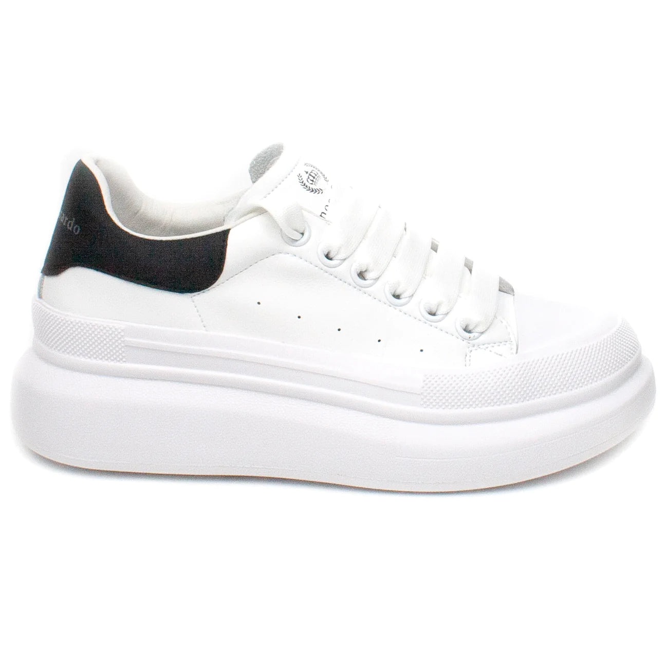 Adidasi dama sport piele naturala FRANCO GERARDO 806 alb
