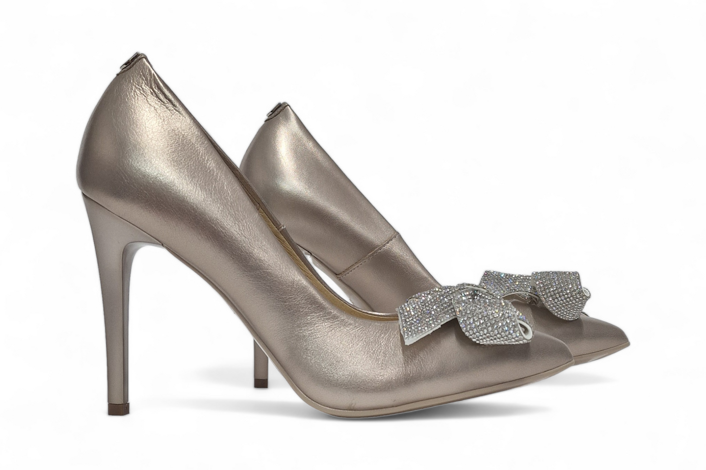 Pantofi dama eleganti piele naturala SALA 20265 auriu