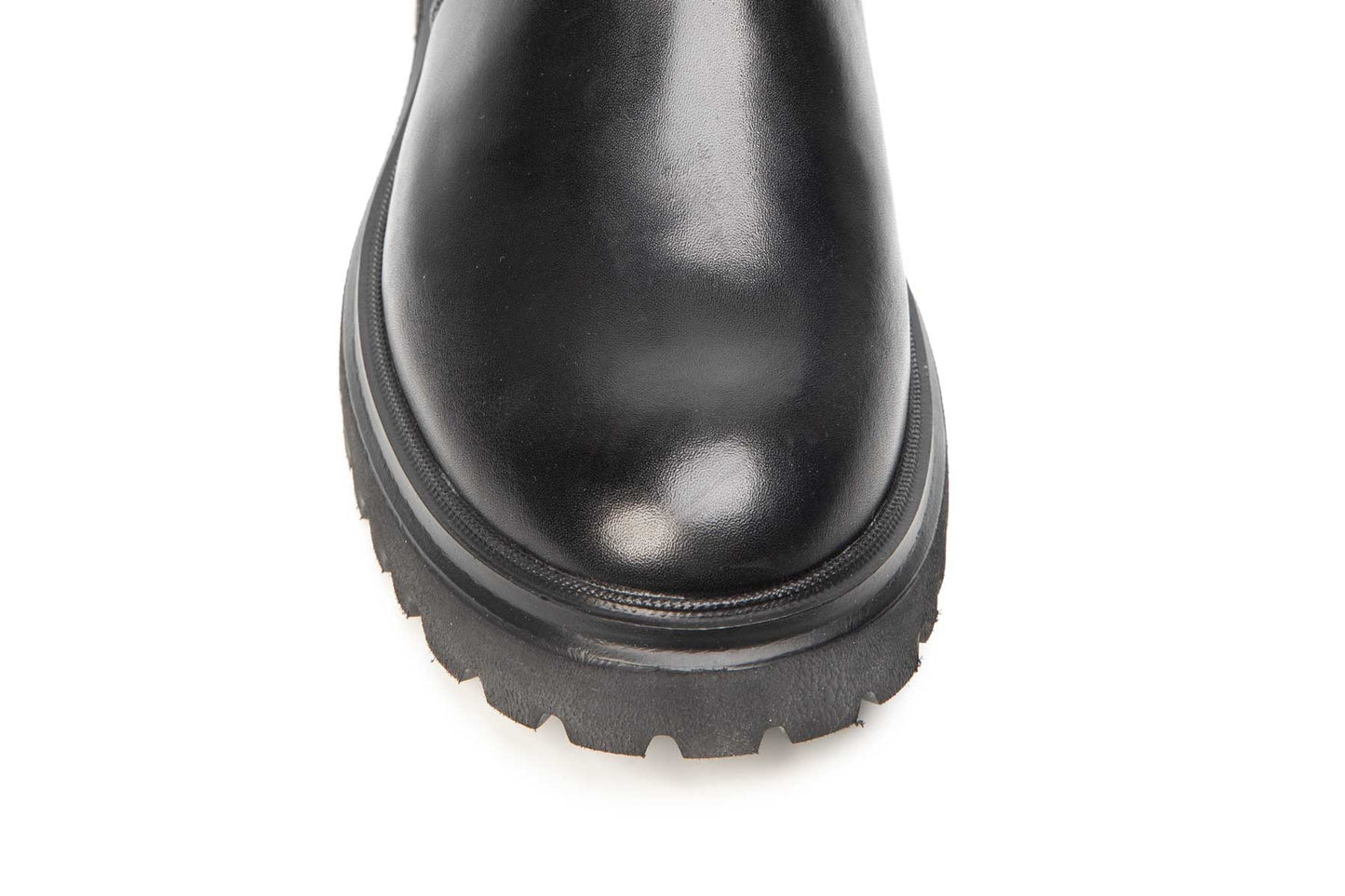 Ghete barbati casual piele naturala CATALI 068 negru box