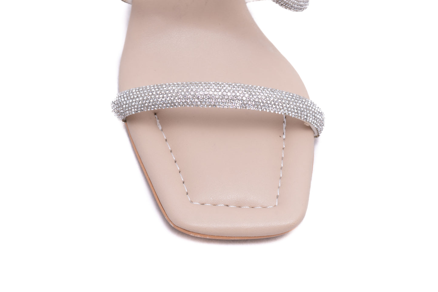 Elegant women's sandals in eco-leather LONDON 371-11 tan