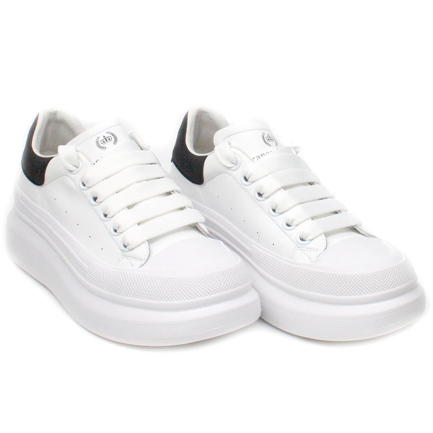 Adidasi dama sport piele naturala FRANCO GERARDO 806 alb