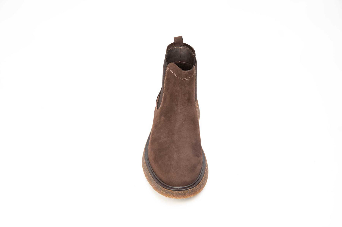 Ghete barbati casual piele naturala CATALI 061 maro inchis
