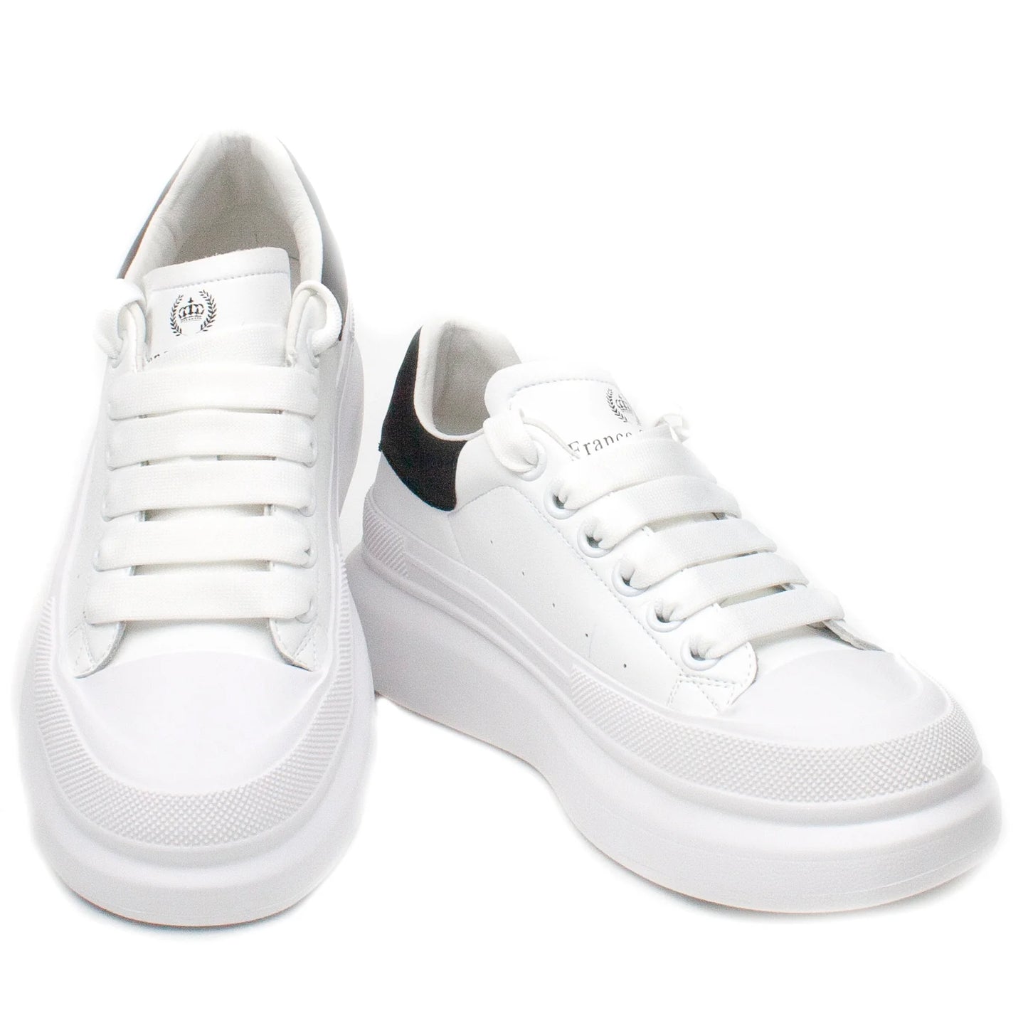 Adidasi dama sport piele naturala FRANCO GERARDO 806 alb