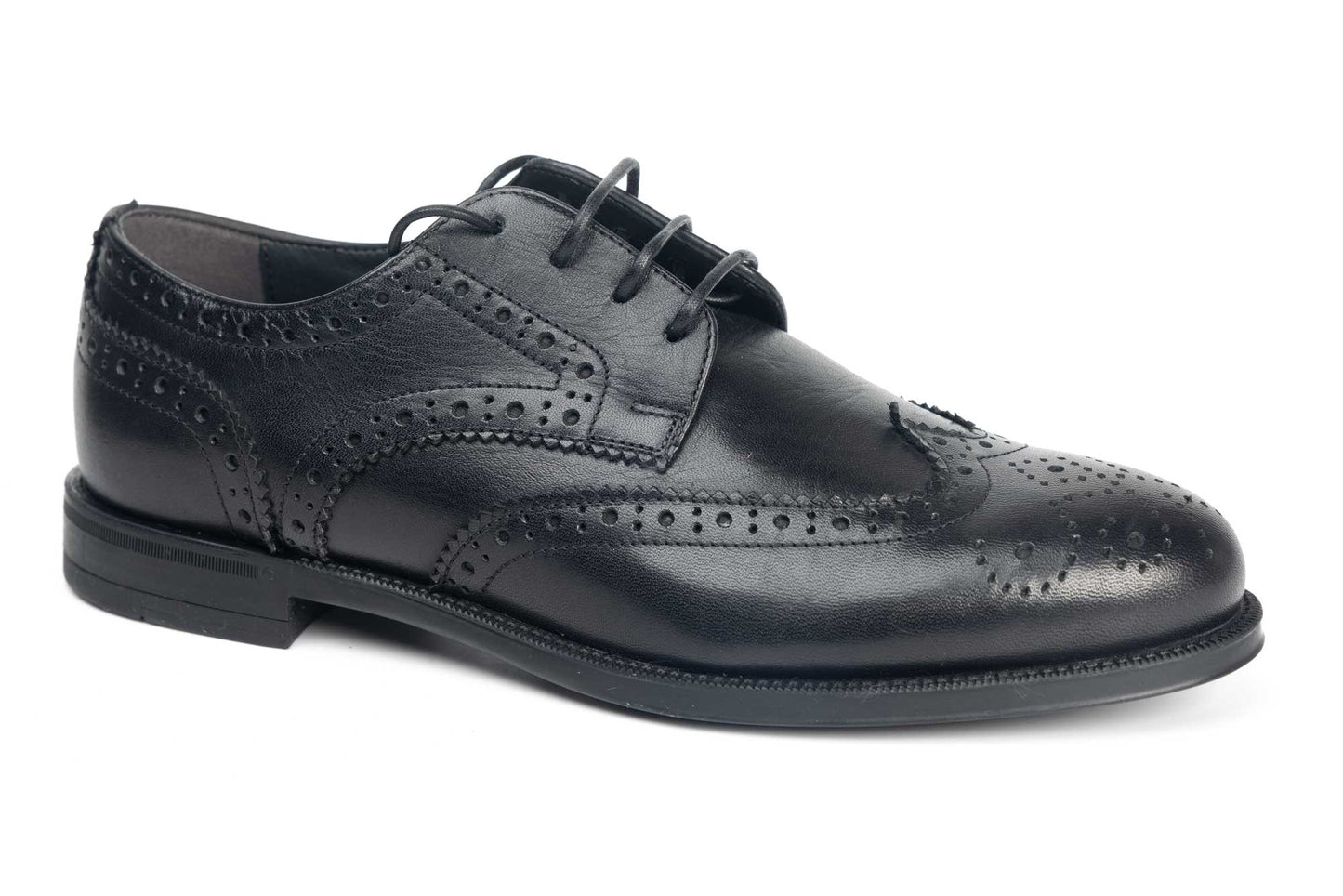 Pantofi barbati din piele naturala RIVA 7020 negru