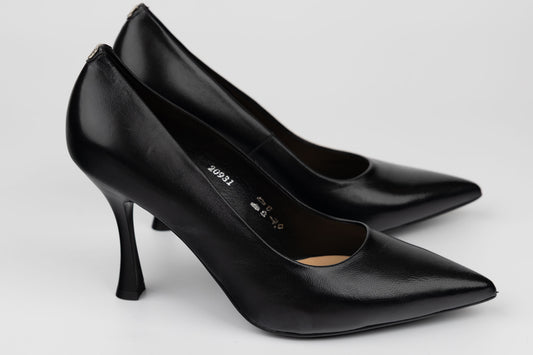 Pantofi damă piele naturală lăcuită SALA 20931 N Box
