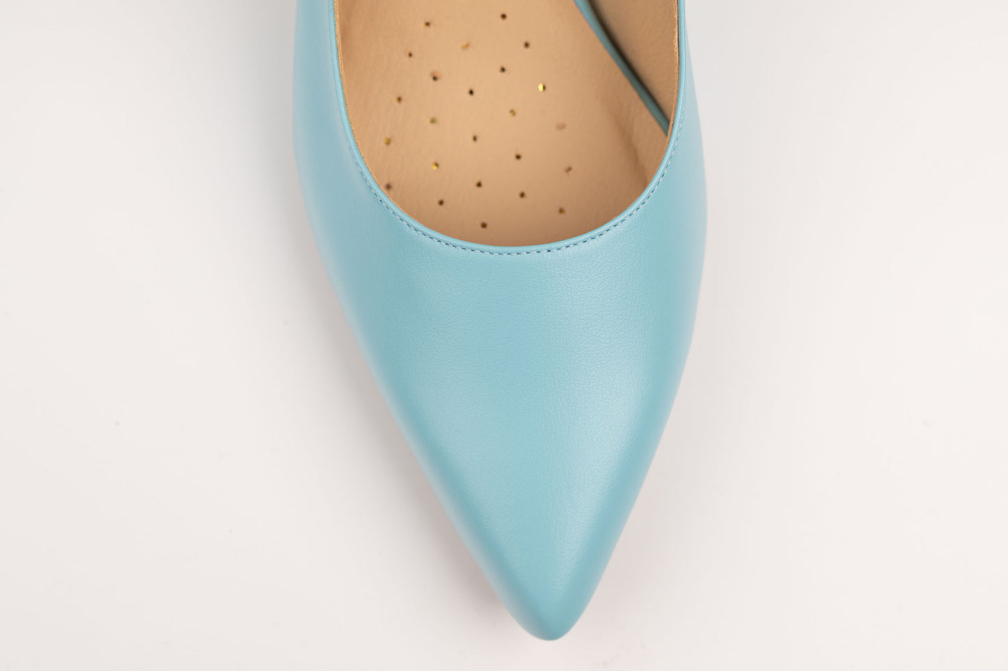 Pantofi damă piele naturală ANTONIO 4176-03 Blue (33-40)