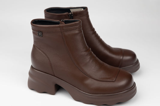 Ghete damă piele naturală FORMAZIONE 6167326 Maro (36-41)