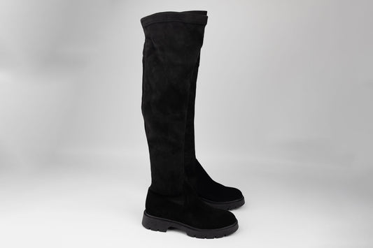 Cizme dama piele naturala strech elastic DOGATI 25066 N vel (36-40)