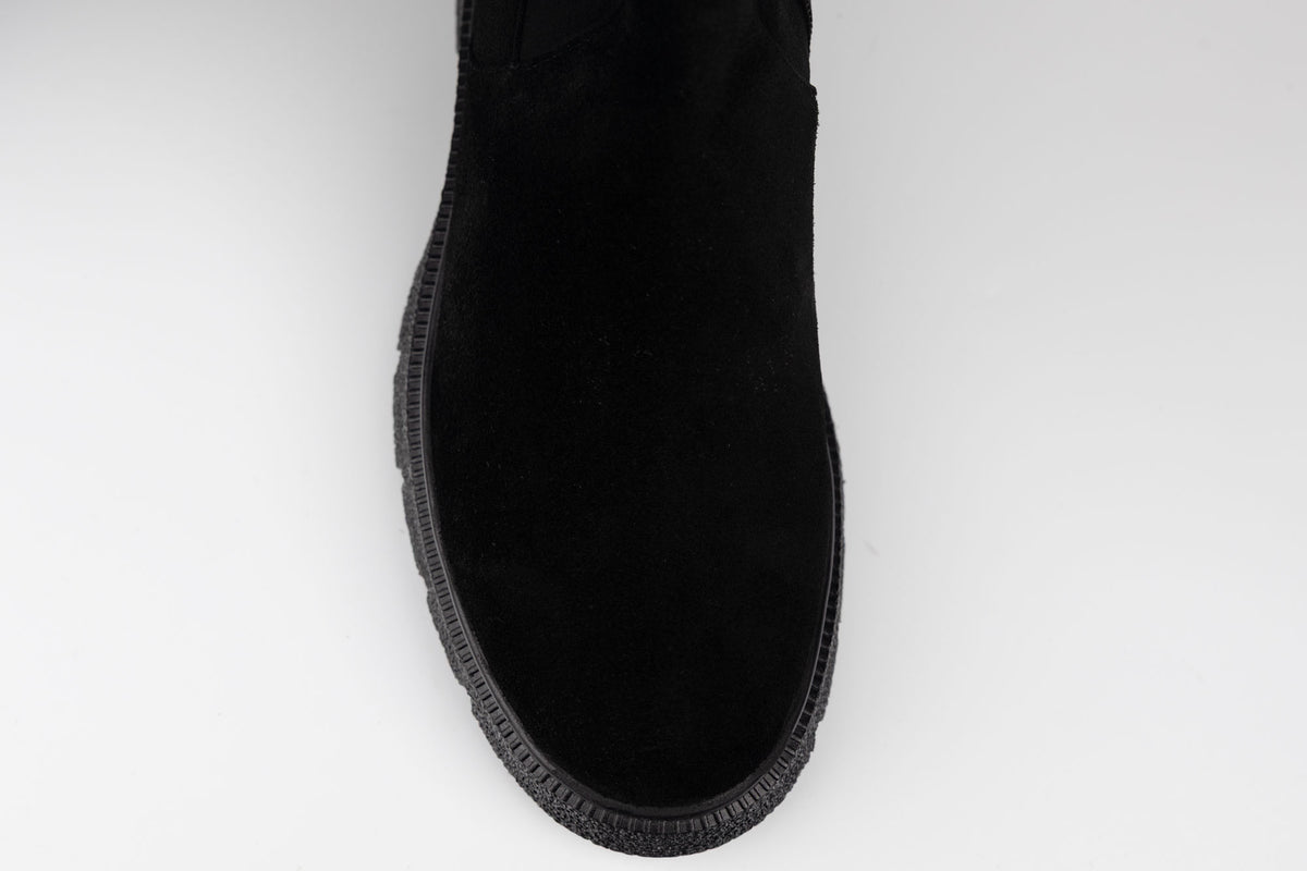Cizme dama piele naturala strech elastic DOGATI 25066 N vel (36-40)