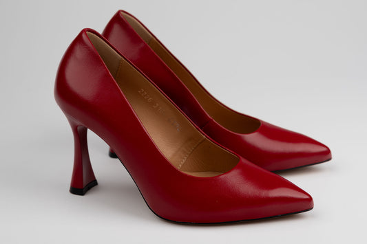 Pantofi damă piele naturală KORDEL 3104 Roșu