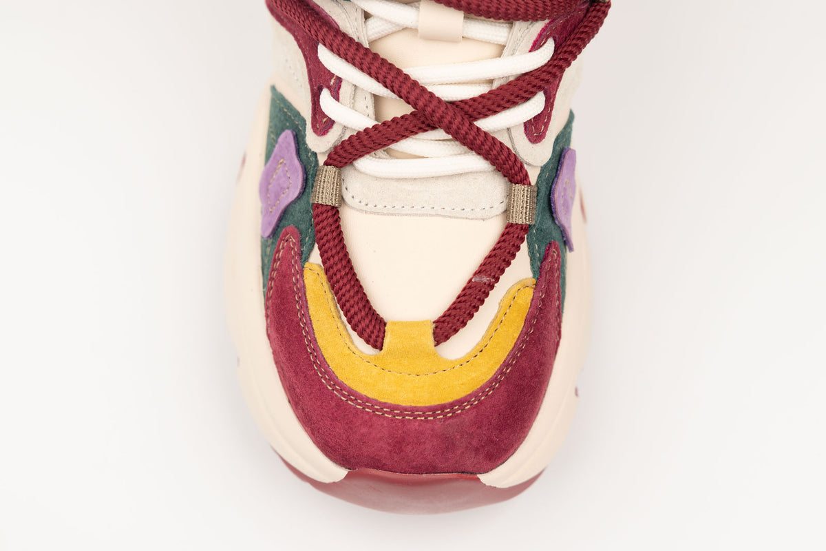 Adidași damă piele naturală FEELING 3703 Red