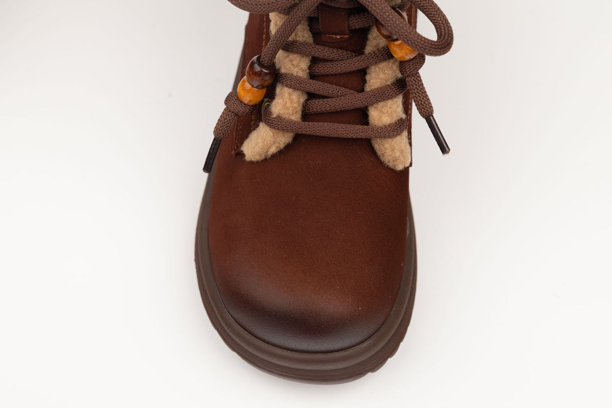 Ghete damă piele naturală 15208 Maro vel (35-40)