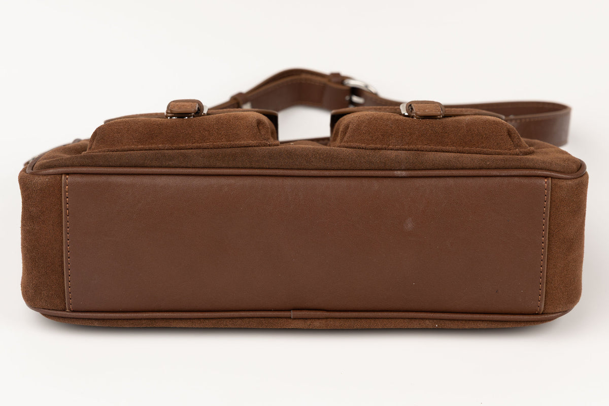 Geanta din piele naturală FENIX FASHION 6075 Camel