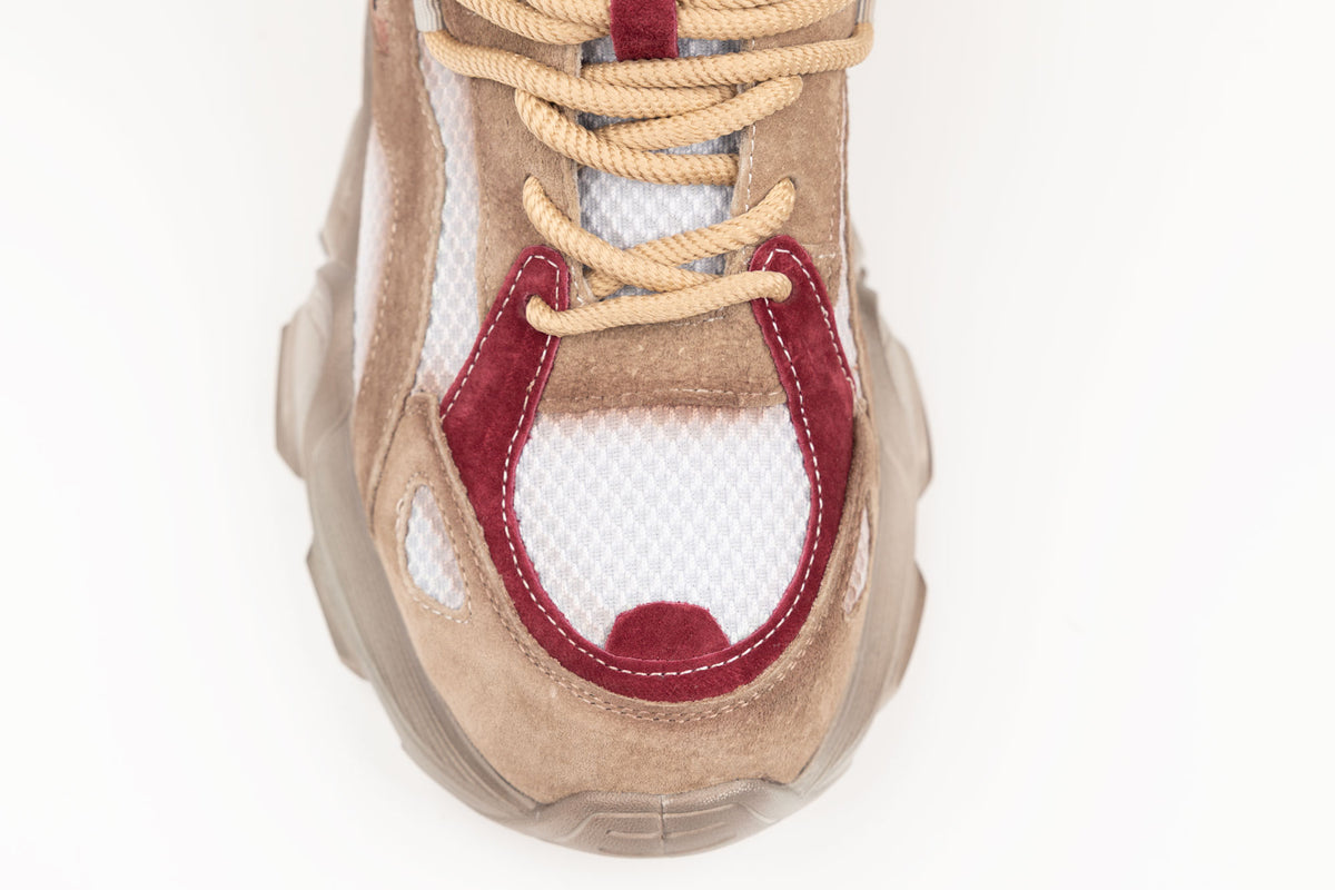 Ghete damă piele naturală FRANCO GERARDO y-5797 Apricot