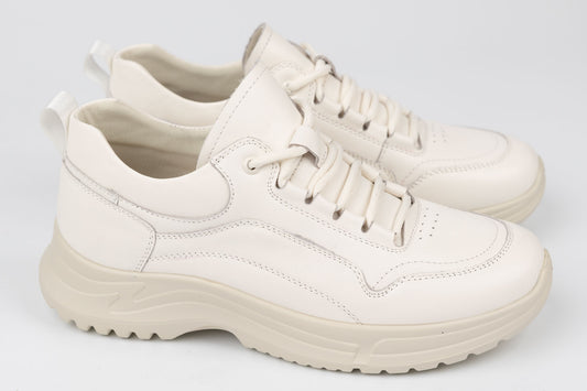Pantofi damă piele naturală FORMAZIONE 503 crem