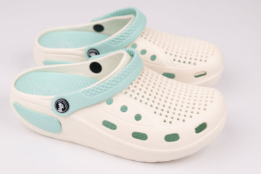 Saboți damă Verso 117021 Crem Blue 36-41