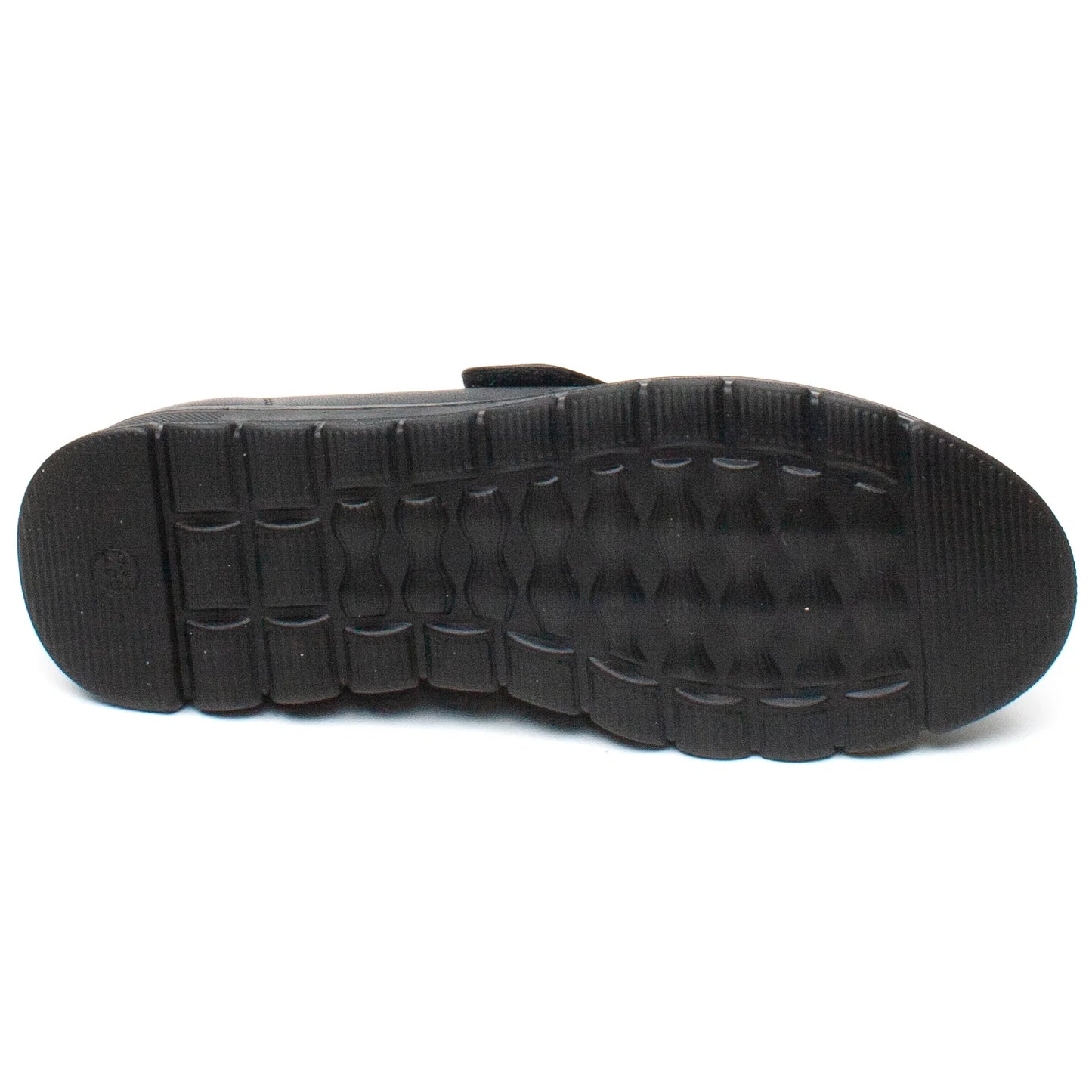 Women's casual shoes made of genuine leather FORMAZIONE 074 black