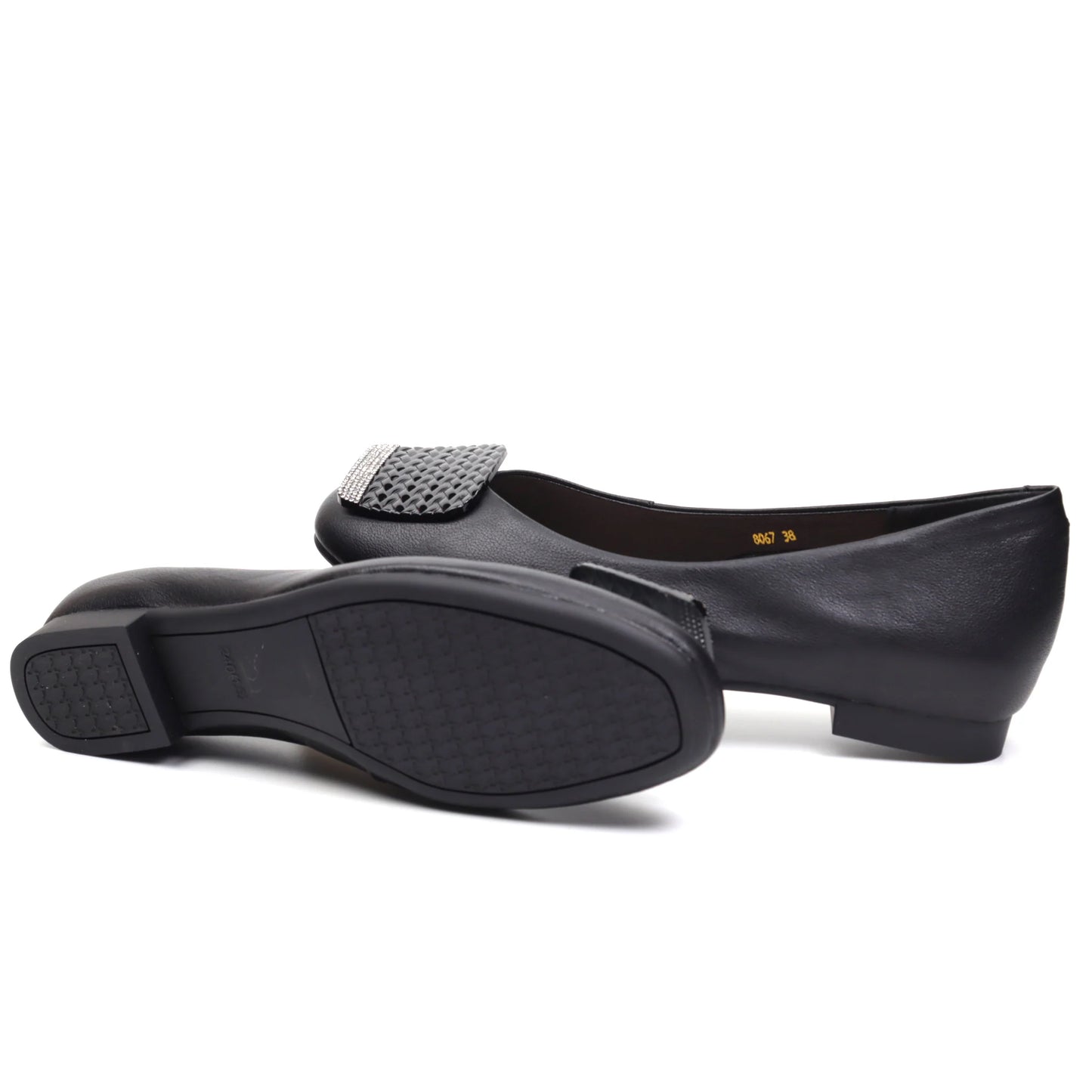 Pantofi dama casual piele naturala FORMAZIONE 8067 negru