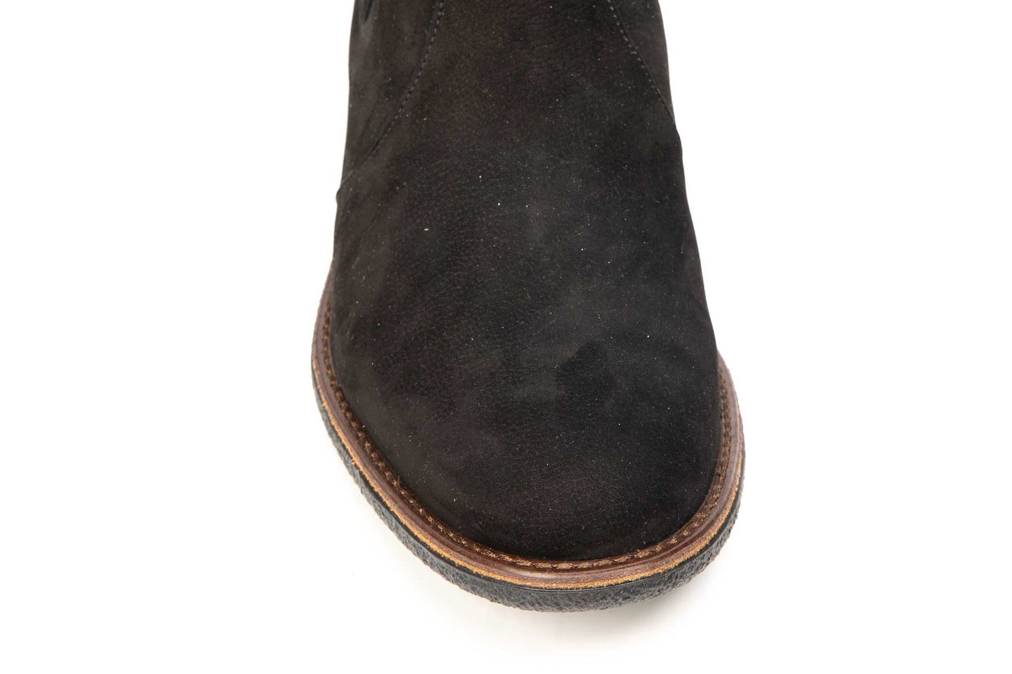 Ghete barbati casual piele naturala CATALI 941 negru velur