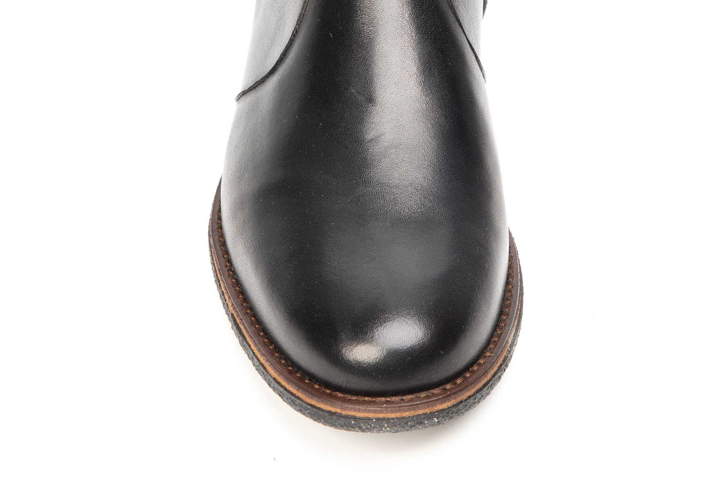 Ghete barbati casual piele naturala CATALI 941 negru box