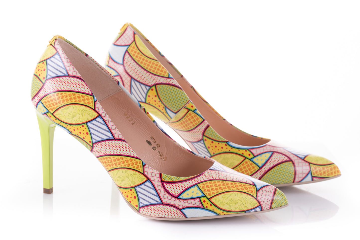 Pantofi dama eleganti piele naturala SALA 9111 multi