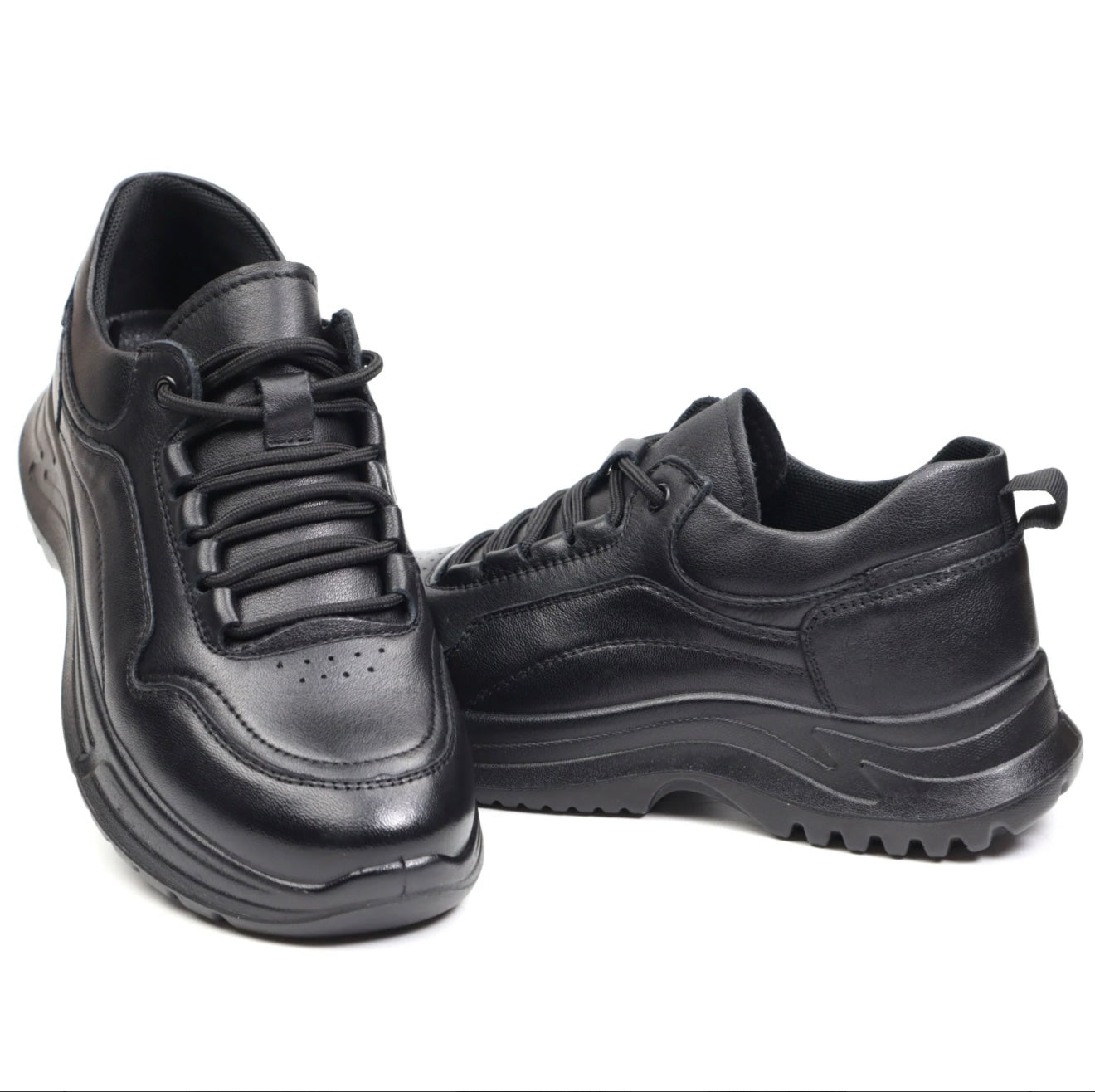 Pantofi dama casual piele naturala FORMAZIONE 503 Negru