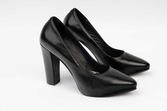 Pantofi dama eleganti piele naturala LARISA Sorana N box