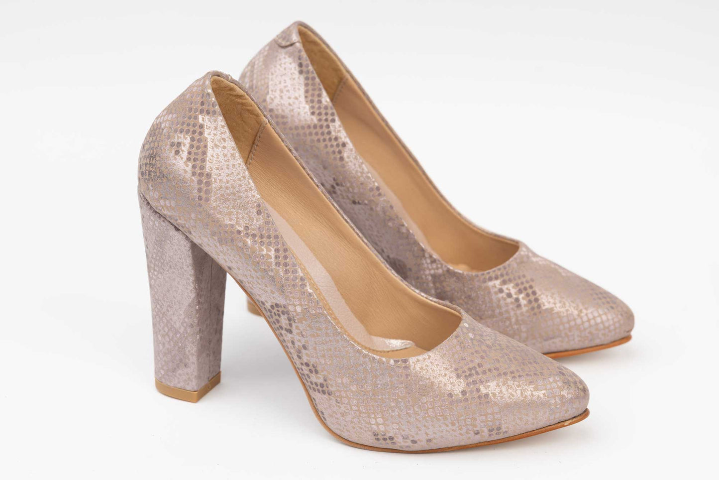 Pantofi dama eleganti piele naturala LARISA Sorana Sarpe capuccino