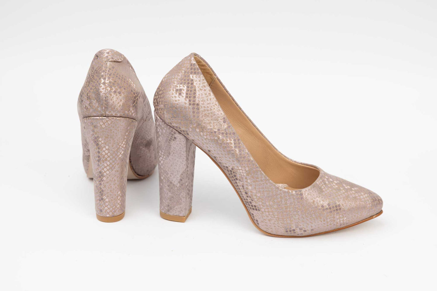 Pantofi dama eleganti piele naturala LARISA Sorana Sarpe capuccino
