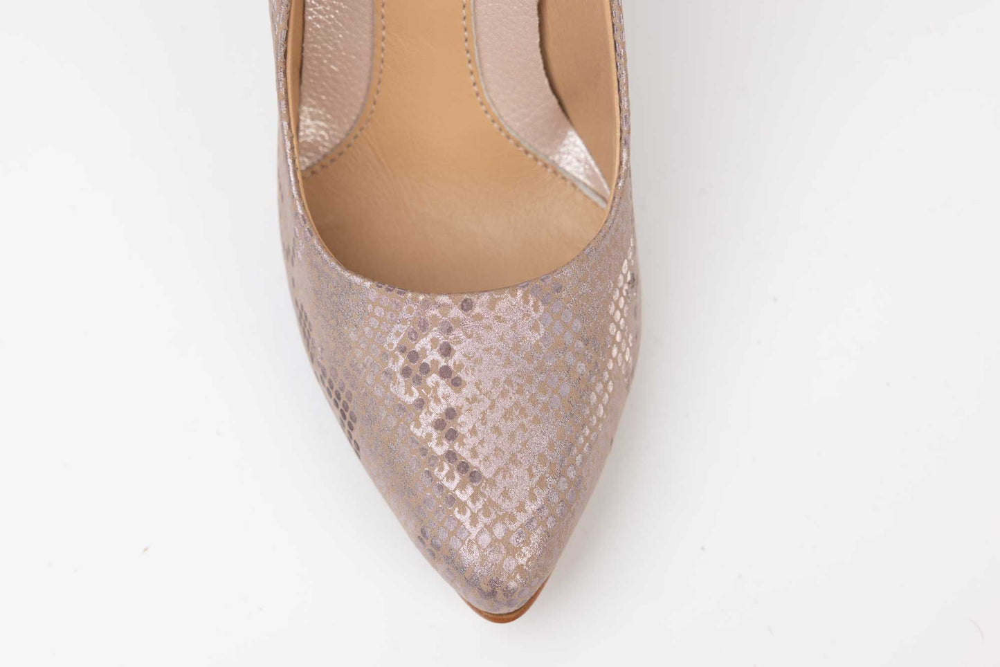 Pantofi dama eleganti piele naturala LARISA Sorana Sarpe capuccino