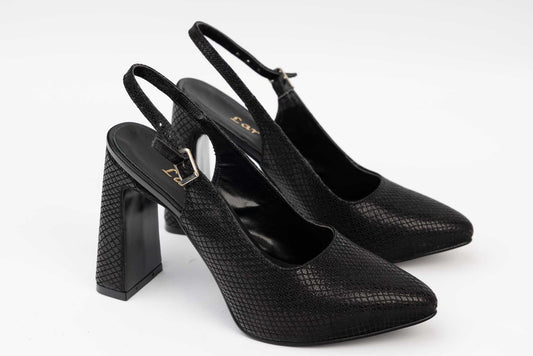 Elegant women's shoes made of genuine leather LARISA Minelli N squares