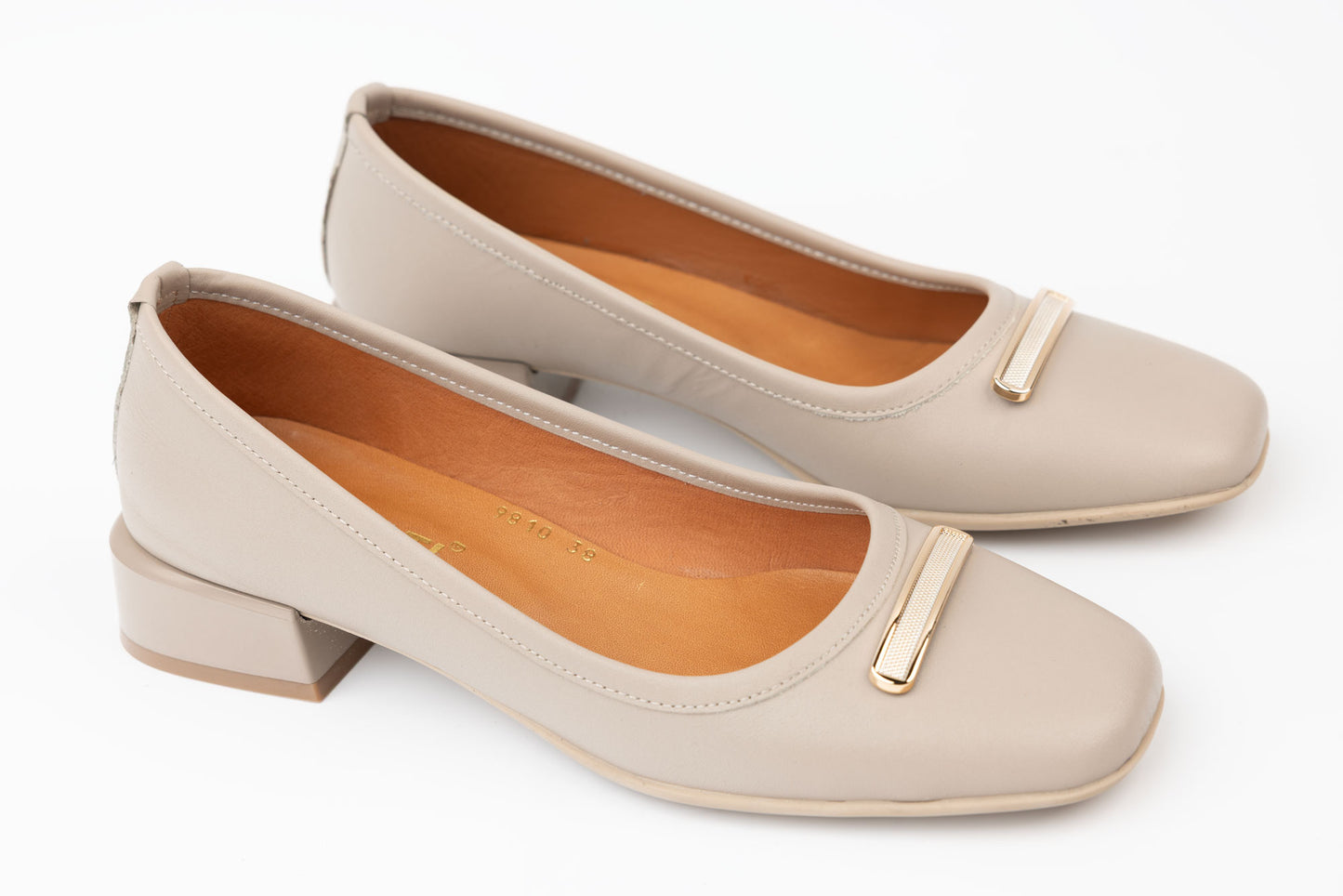 Pantofi dama piele naturală DOGATI 9810 vizon