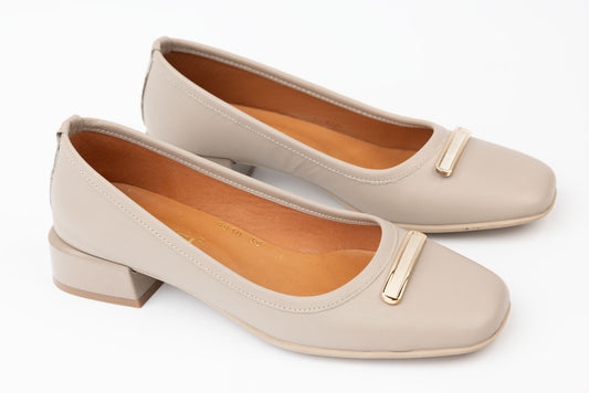 Women's genuine leather shoes DOGATI 9810 mink