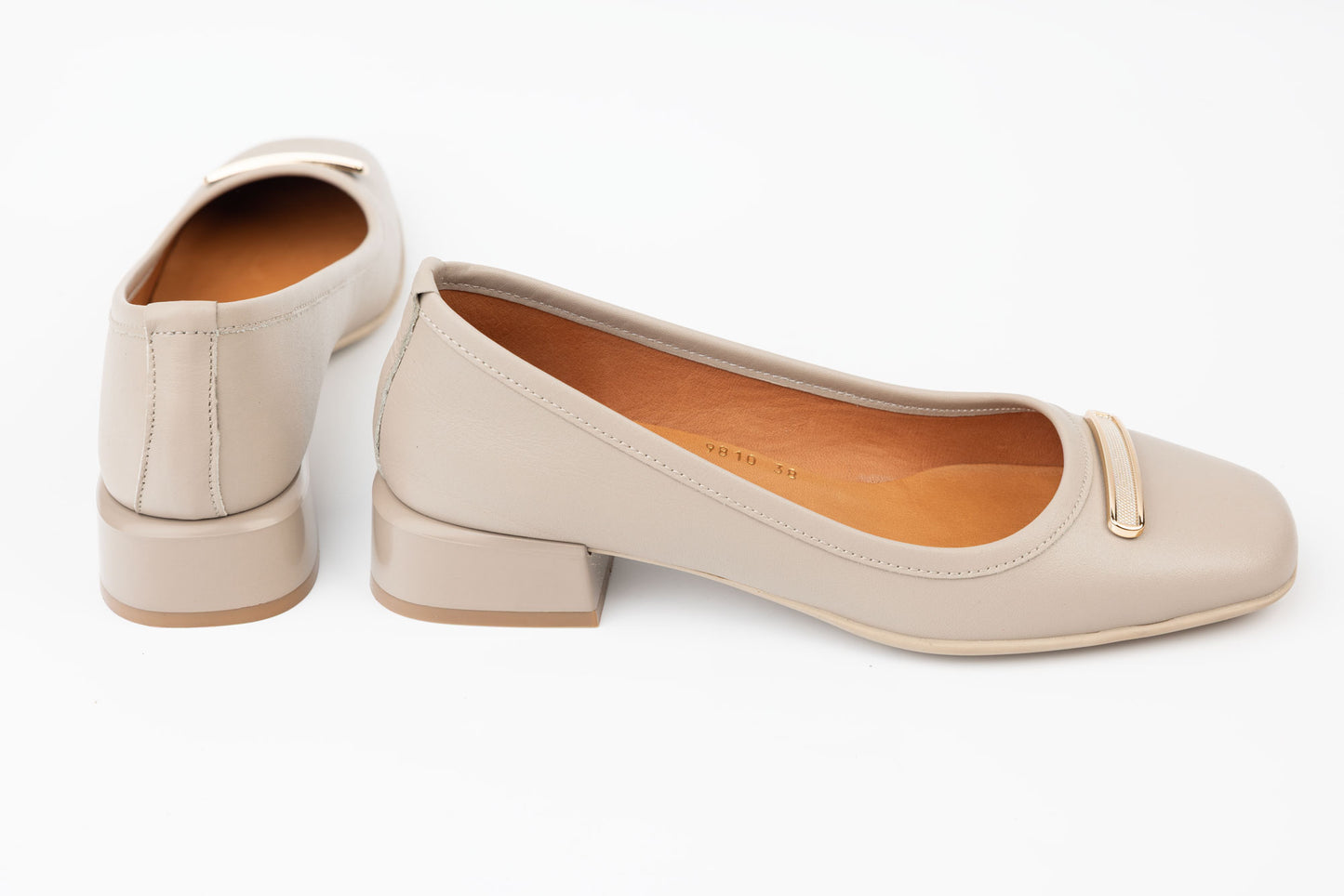 Pantofi dama piele naturală DOGATI 9810 vizon