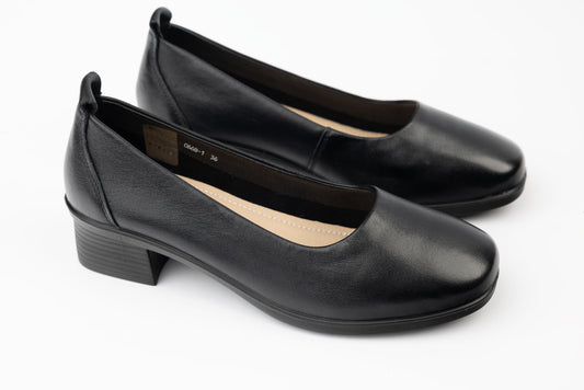 Women's genuine leather shoes BETINA 0668-1 N box