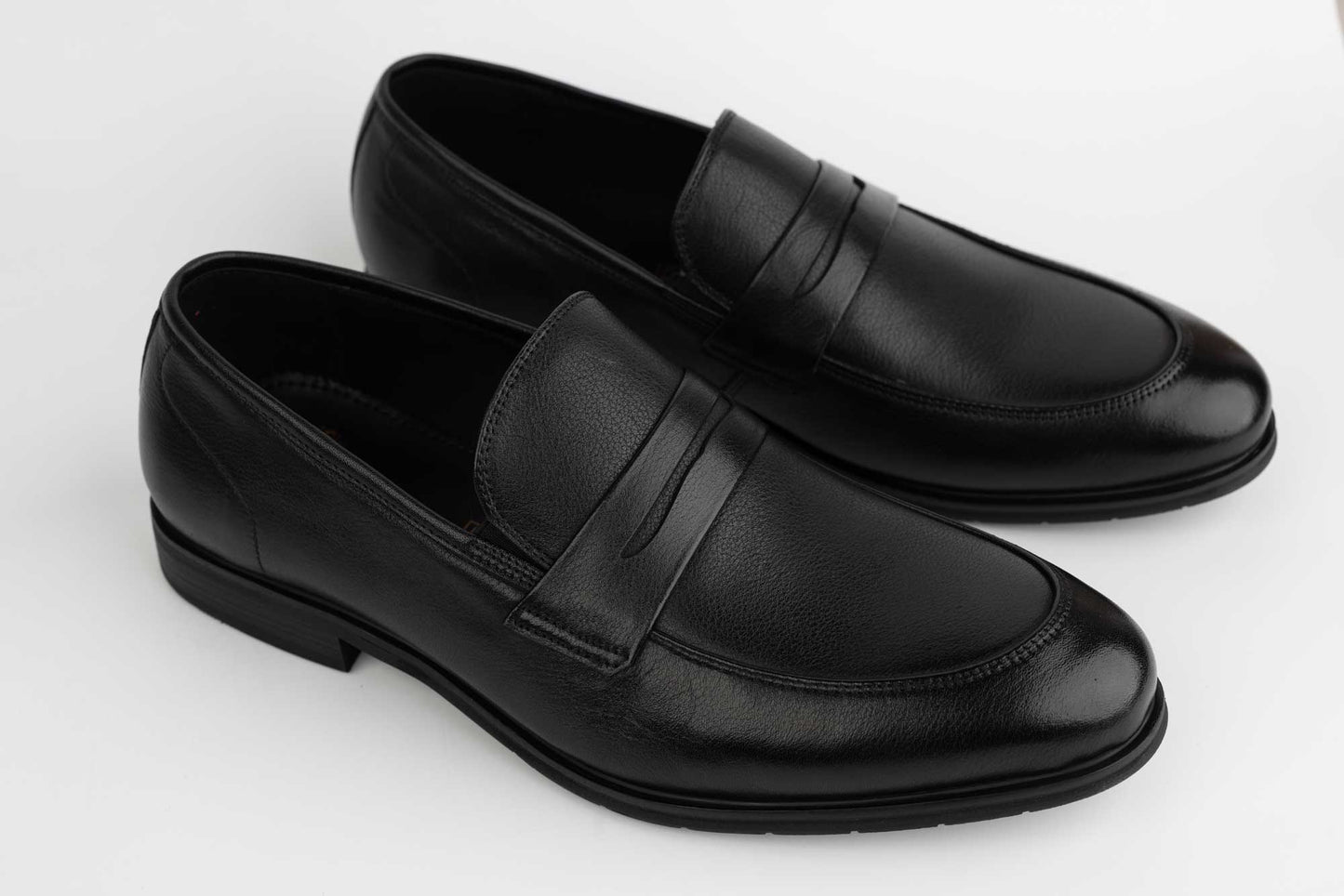Pantofi bartbati piele naturala ELDEMAS 9348-1 N