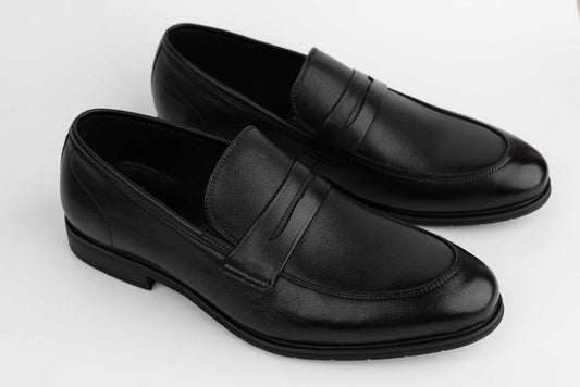 Men's genuine leather shoes ELDEMAS 9348-1 N