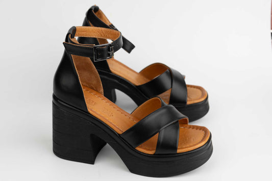 Women's casual sandals made of natural leather DOGATI 407 N