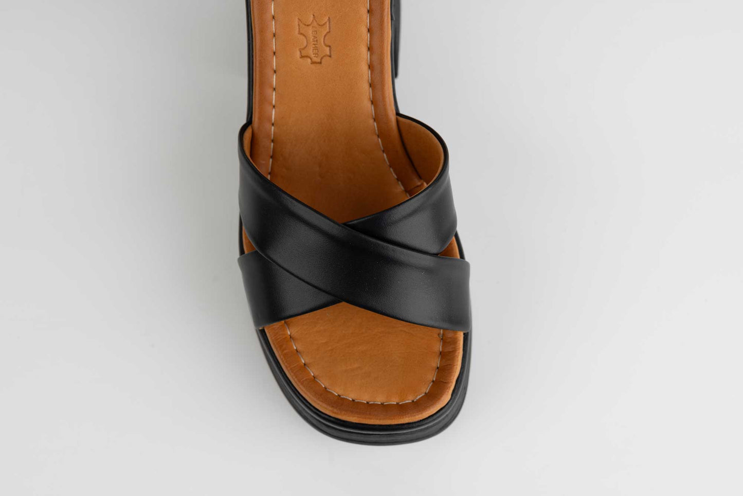 Women's casual sandals made of natural leather DOGATI 407 N