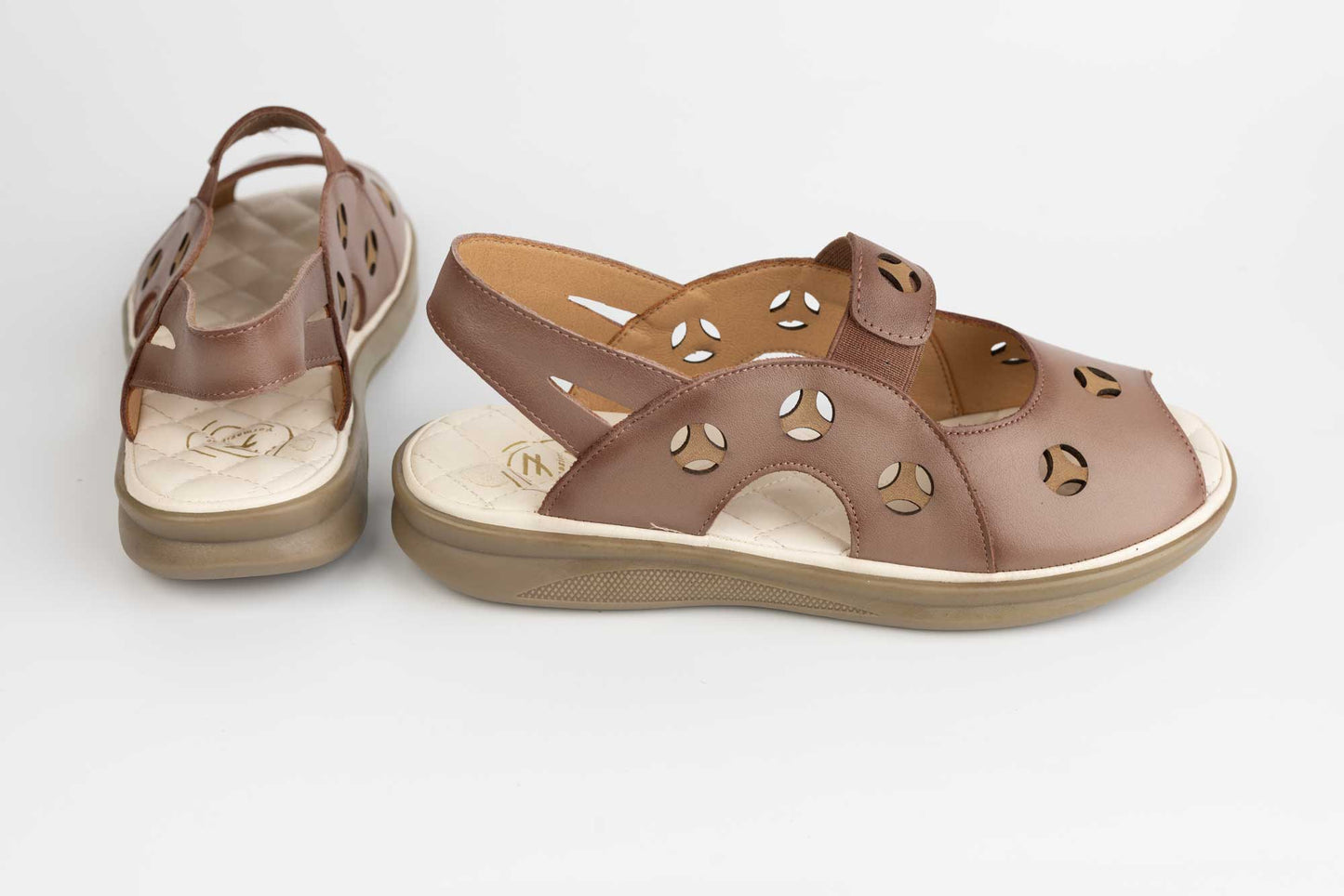 Sandale dama piele naturalaFORMAZIONE 1388 Apricot