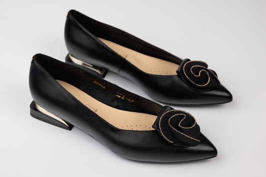 Pantofi damă piele naturală SALA 20844 N box