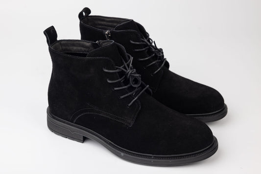 Men's boots made of genuine suede leather MELS 772 N vel