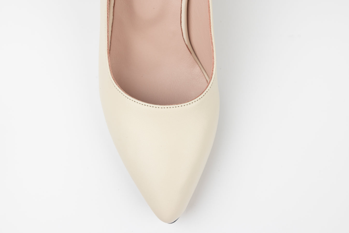 Women's genuine leather shoes LSD 714 Beige