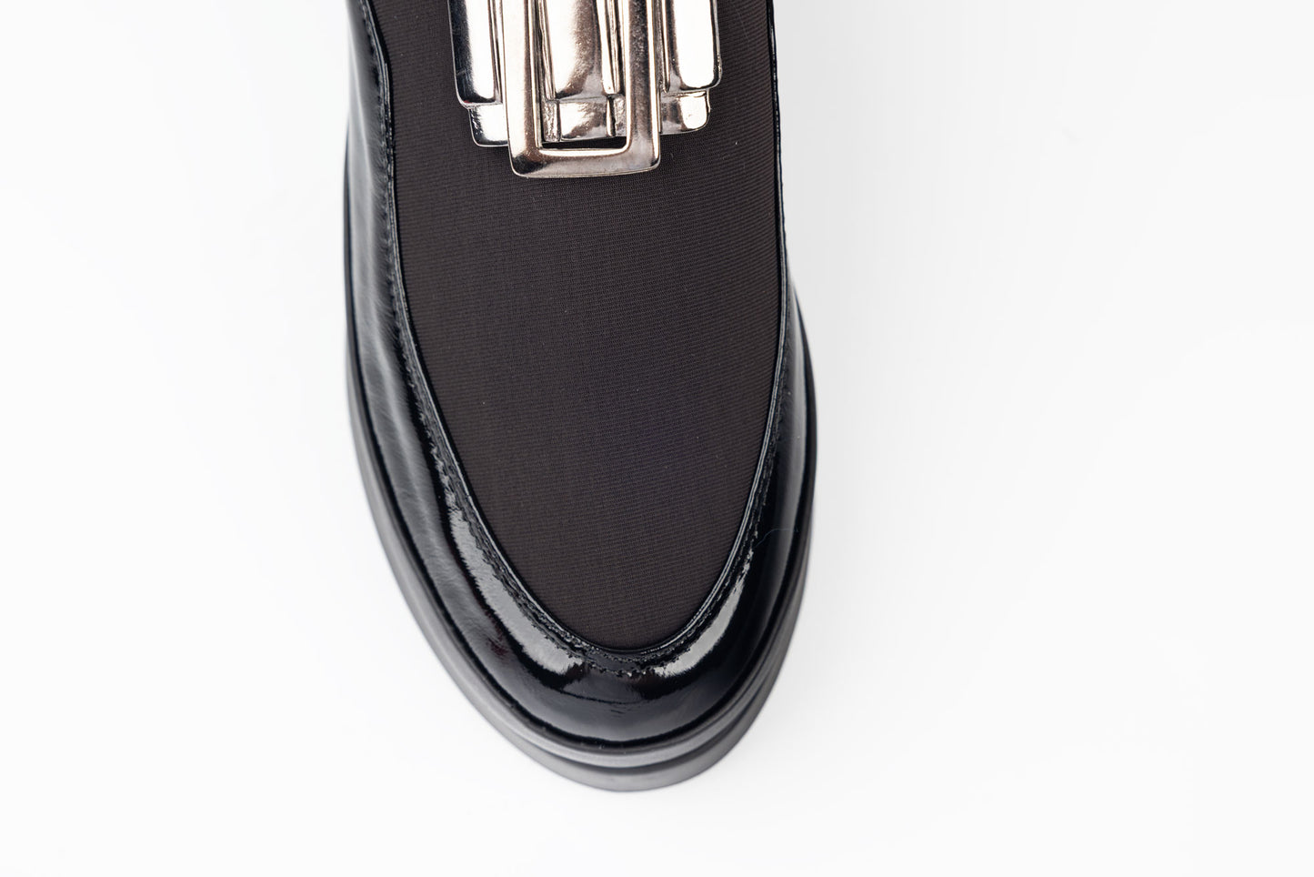 Women's shoes made of natural patent leather DOGATI 2409 N lacquer