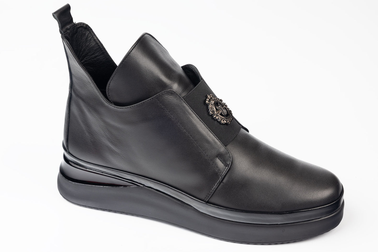 Ghete damă piele naturală DOGATI 934414 N box