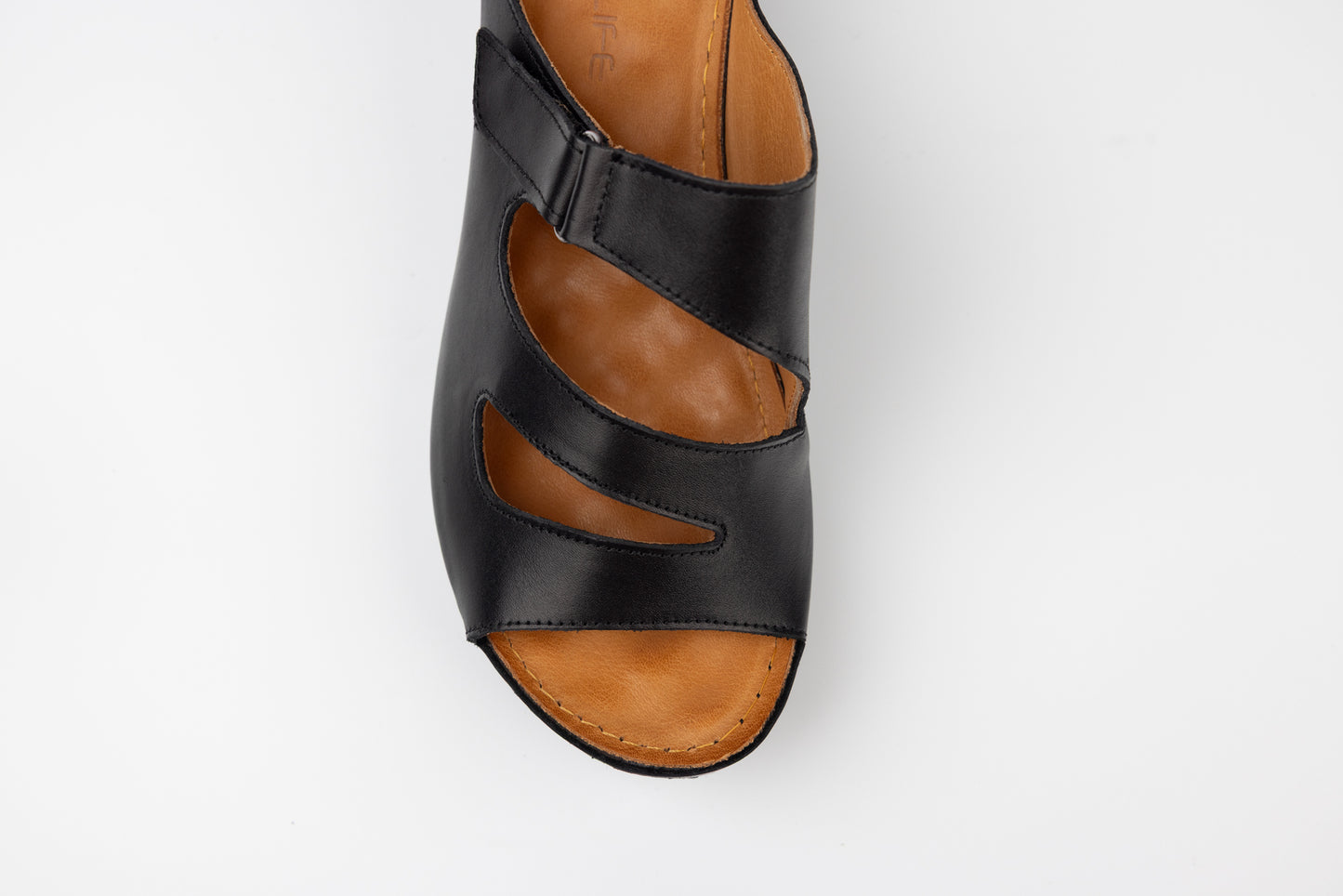 Women's genuine leather orthopedic clogs LSD 409 N