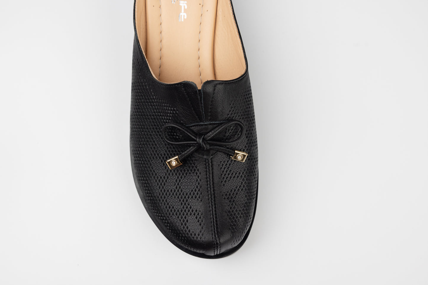 Women's genuine leather orthopedic clogs LSD 102 N